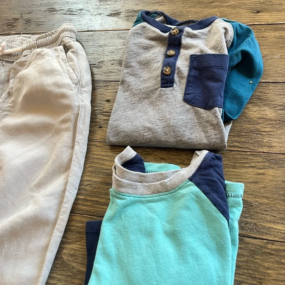 Zara boys linen pants tops Ralph lauren